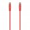 Aisens A145-0556 Cabo de Rede RJ45 UTP Cat 6A 25cm Vermelho