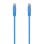 Cabo de Rede Aisens A145-0574 Cat6A UTP RJ45 1,5 m Cobre OFC LSZH Azul