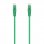 Aisens A145-0578 Cavo di rete RJ45 UTP Cat 6A 30 cm Verde