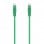 Aisens A145-0580 Cable de Red RJ45 UTP Cat 6A 1m Verde