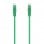 Aisens A145-0582 Cavo di rete RJ45 UTP Cat 6A 2m Verde