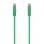 Aisens A145-0582 Cabo de Rede RJ45 UTP Cat 6A 2m Verde