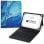 Custodia con tastiera Bluetooth Subblim Keytab Pro Blue Marble per tablet fino a 9-11"