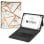 Custodia con tastiera Bluetooth Subblim Keytab Pro in marmo bianco per tablet da 9,6-11".