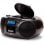 Aiwa Boombox BBTC-660DABBK CD-Player Bluetooth/USB/MP3/Kassetten grau