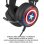 Casque de jeu Marvel 7.1 Licence officielle Captain America 001