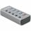 DeLOCK 63262 Schnittstellen-Hub USB 3.2 Gen 1 (3.1 Gen 1) Type-B 5000 Mbit/s Grau