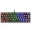 Mars Gaming MK60 Teclado Mecânico Preto FRGB Switch Vermelho Layout Espanhol