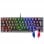 Mars Gaming MK60 Teclado Mecánico Negro FRGB Switch Azul Layout Francés