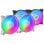 Mars Gaming MFDUO Kit 2 Ventoinhas FRGB Rainbow 120mm Brancas