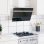 VidaXL Hotte décorative 60 cm C Acier inoxydable/Verre trempé Noir
