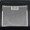 VidaXL Hotte décorative 90 cm D Inox/Noir