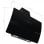 VidaXL Hotte décorative 90 cm D Inox/Noir