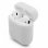 PcCom Essential Funda Protectora para Airpods Blanca