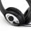 CoolBox CoolChat 3.5 Auriculares con Micrófono Negro/Plata