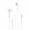 Eightt EAUR-HU Auriculares Intrauditivos Blancos