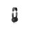 Auriculares Kensington con cable, cancelación de ruido, micrófono boom y control volumen Negro