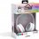 Konix Be Magic Unicorn Casque de jeu Blanc/Rose