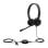 Casque Lenovo Pro VoIP filaire USB et jack stéréo pour bureau ou call center noir