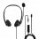 Lindy Headset USB-C para Centro de Chamadas