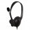 Omega FIS1020 USB Headset com Microfone Preto