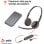 POLY Blackwire C3225 Casque Avec fil Arceau Bureau/Centre d'appels USB Type-C Noir