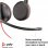 POLY Blackwire C3225 Casque Avec fil Arceau Bureau/Centre d'appels USB Type-C Noir