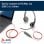 POLY Blackwire C3225 Casque Avec fil Arceau Bureau/Centre d'appels USB Type-C Noir