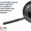 Cuffie USB-C wireless Poly Voyager Focus 2 UC con cancellazione attiva del rumore