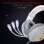 Redragon Hylas H260 Headset Gaming RGB Branco