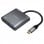 Aisens A109-0626 Adattatore da USB-C a HDMI/VGA/USB-C/USB 3.0 15 cm Grigio