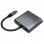 AISENS A109-0626 USB-Grafikadapter 3860 x 2160 Pixel Grau