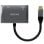 Adaptador USB-C a VGA/HDMI 4K Aisens 15cm Gris