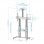TooQ Partenón FS20300M-B Soporte de Suelo para TV 60"-100" VESA 1000x600 Máx 100Kg