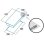 Placa de Gas Cata SCI 3002 BK 2 Zonas 30 cm Negra Vidrio Fundido