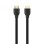 HDMI 2.1 Kabel DCU Tecnologic 2m Schwarz 48Gbps 8K Vergoldet