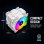 Ventola CPU Tempest Cooler 4Pipes 2x120mm RGB Bianca