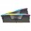 Corsair Vengeance RGB DDR5 5600MHz 32GB 2x16 GB CL36 Memória Dual AMD EXPO e Intel XMP