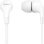 Auriculares Philips TAE1105WT filaires intra-auriculaires blancs avec télécommande