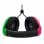 PDP LVL40 Casque Avec fil Arceau Jouer Noir, Vert