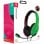 PDP LVL40 Casque Avec fil Arceau Jouer Noir, Vert