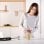 Black & Decker BXHB800E Handmixer, 800 W, Schwarz