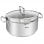 Conjunto de panelas Tefal Duetto G719S7 4 peças de aço inoxidável
