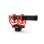 Microphone Rode VideoMic GO II USB supercardioïde ultra-léger avec support antichoc