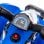 Aiyaplay Quad Eléctrico Honda con Licencia 6V Azul para Niños 18-36 Meses