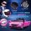 Aiyaplay Coche Eléctrico Mercedes SLC 300 con Licencia 12V Rosa