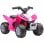 Aiyaplay Quad Eléctrico Honda con Licencia 6V Rosa para Niños 18-36 Meses
