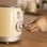 Tostador Cecotec Vintage 800 Light Yellow 2 Scheiben 850W Edelstahl Chrom Gelb