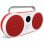 Polaroid P3 Music Player Altavoz Portátil Bluetooth Rojo