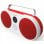 Polaroid P3 Music Player Altavoz Portátil Bluetooth Rojo